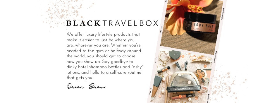 Black Travel Box